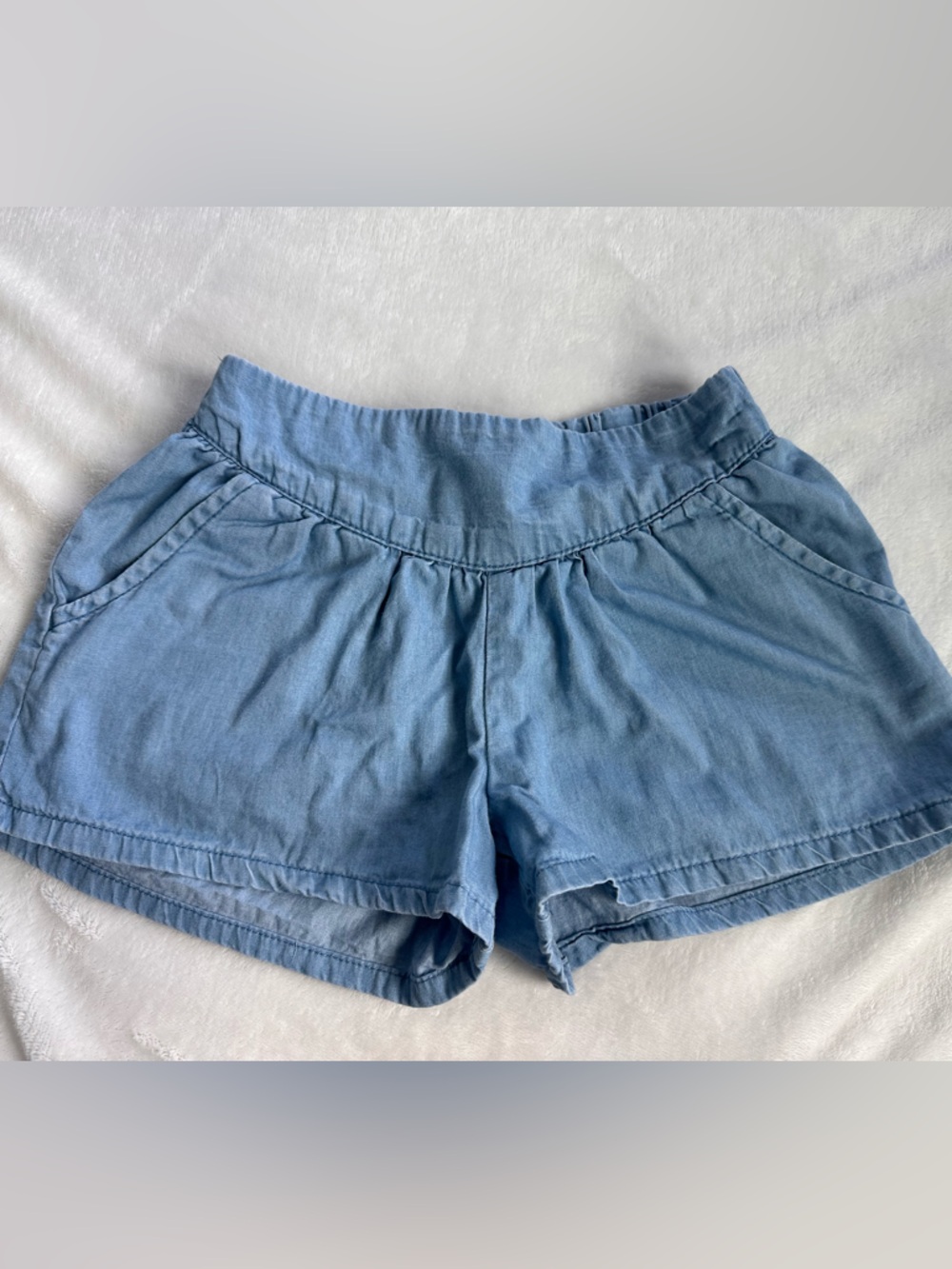 Carter's Light Blue Girls' Pull-On Shorts
